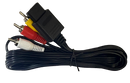 AV Cables Cord Connection for Super Nintendo SNES RCA 1.8m Aftermarket New