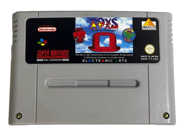 Toys Let the Toy Wars Begin Super Nintendo SNES PAL