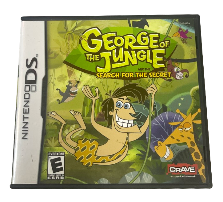 George of the Jungle and the Search for the Secret   DS 2DS 3DS Game *Complete* (Pre-Owned)