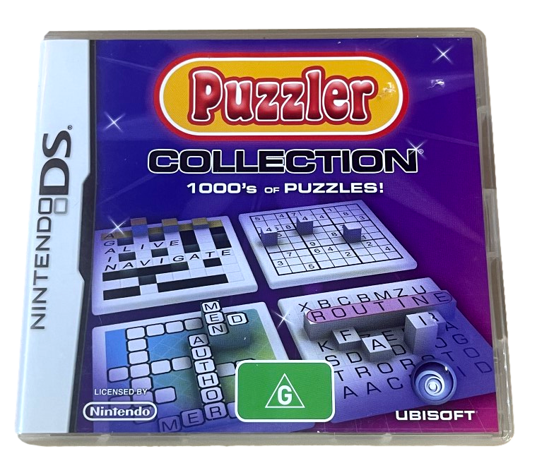 Puzzler Collection Nintendo DS 2DS 3DS Game *Complete* (Pre-Owned)
