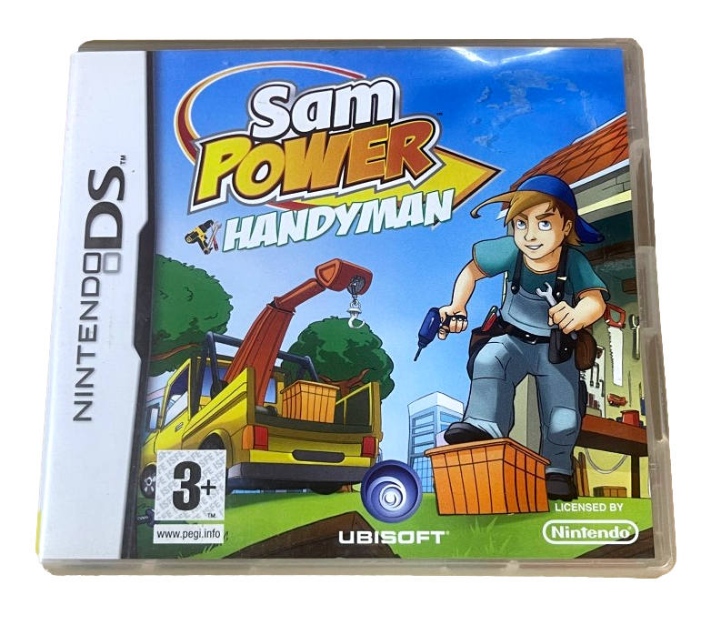 Sam Power Handyman DS 2DS 3DS Game *Complete* (Pre-Owned)
