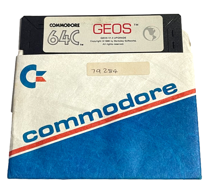 Geos V1.3 Upgrade &1351 Mouse Utility Disk Commodore 64 C64 Floppy Disk Only (Preowned)