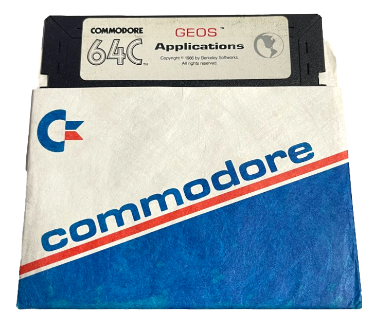 GEOS System Back-Up & Applications Commodore 64 C64 Floppy Disk Only (Preowned)