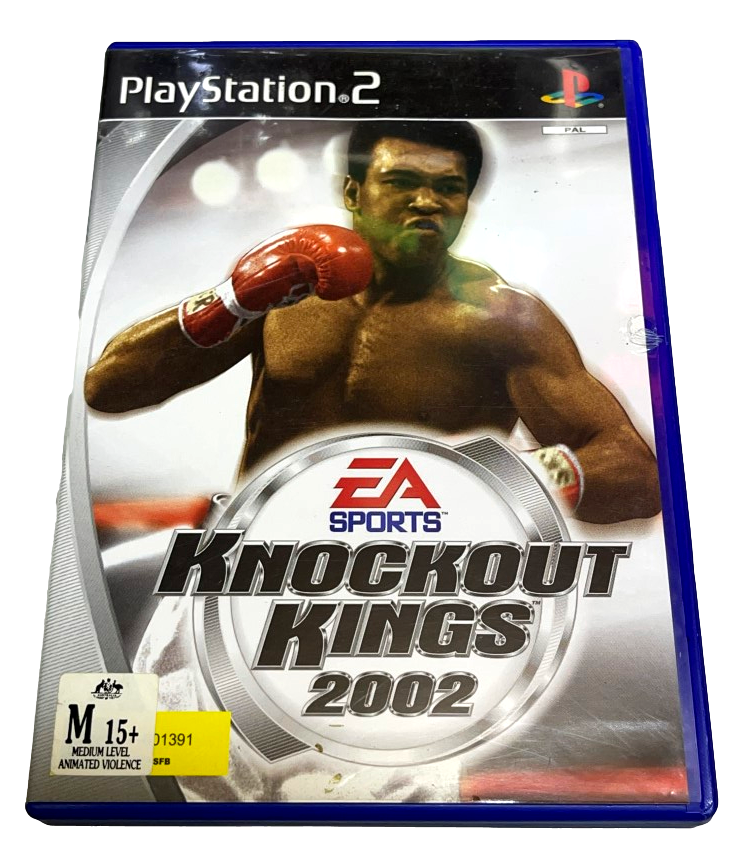 Knockout Kings 2002 PS2 PAL *Complete* (Preowned)