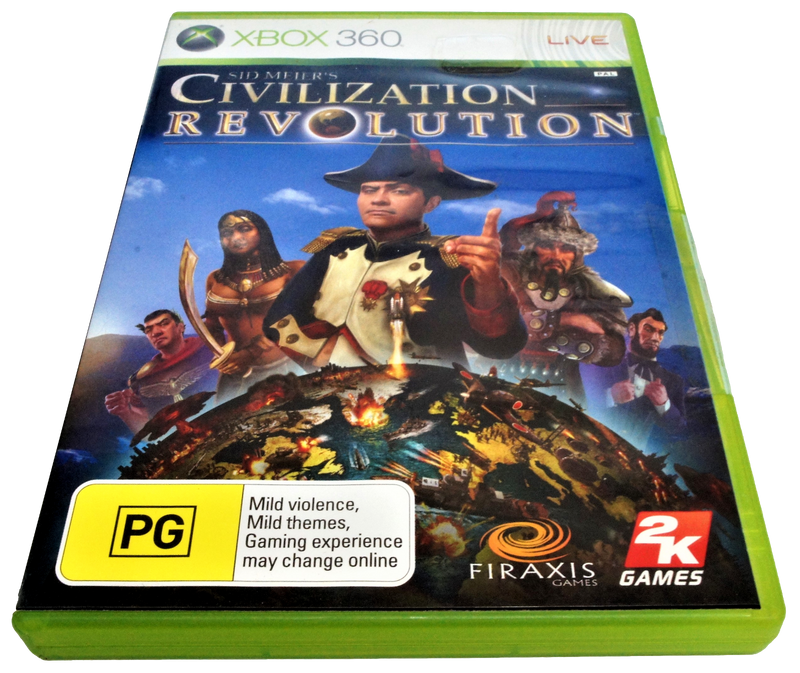 Civilization Revolution Sid Meier's Xbox 360 PAL (Preowned)