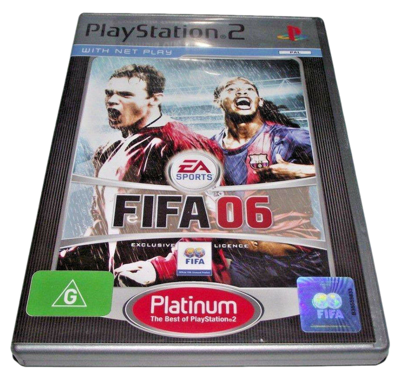 FIFA 06 PS2 (Platinum) PAL *Complete* (Preowned) - Games We Played