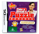 Take A Break's Puzzle Bonanza Nintendo DS 3DS Game *Complete* (Pre-Owned)