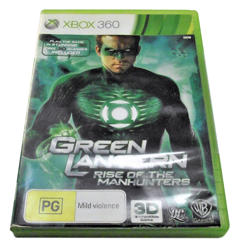Green Lantern: Rise of the Manhunters XBOX 360 PAL (Preowned)