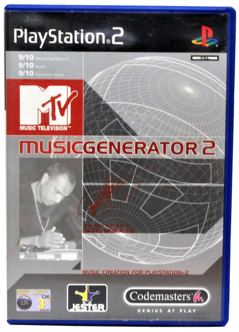 MTV Music Generator 2 PS2 PAL *Complete* (Preowned)