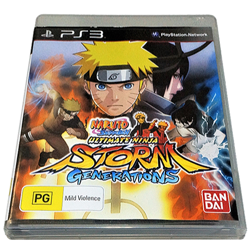 Naruto Shippuden: Ultimate Ninja Storm Generations Sony PS3 (Pre-Owned)